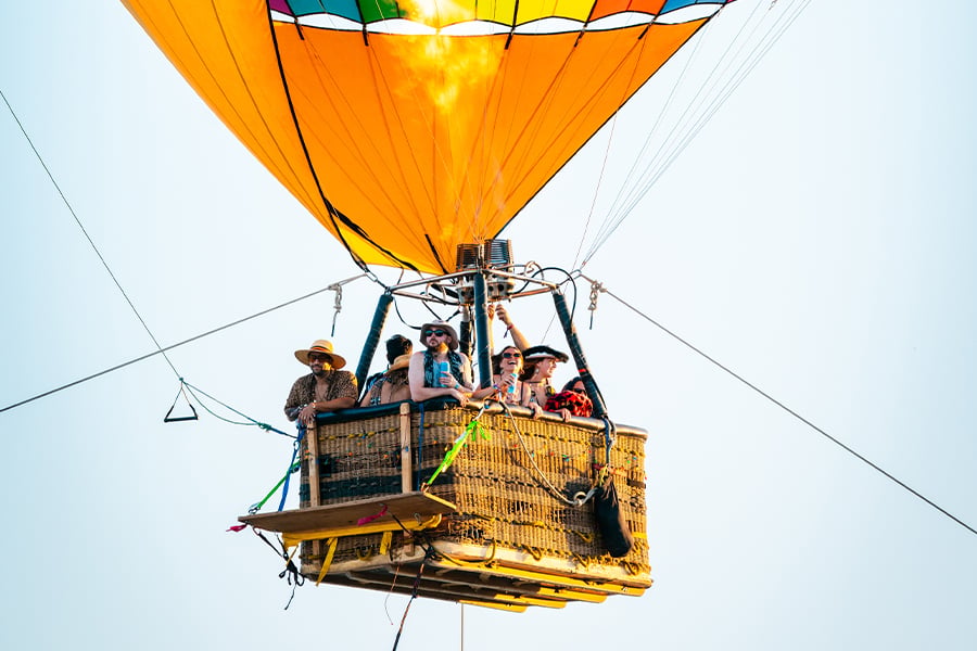 Same Same But Different Festival Hot Air Balloon