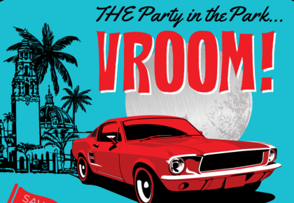 San Diego Automotive Museum Brings In The Party In The Park...VROOM!