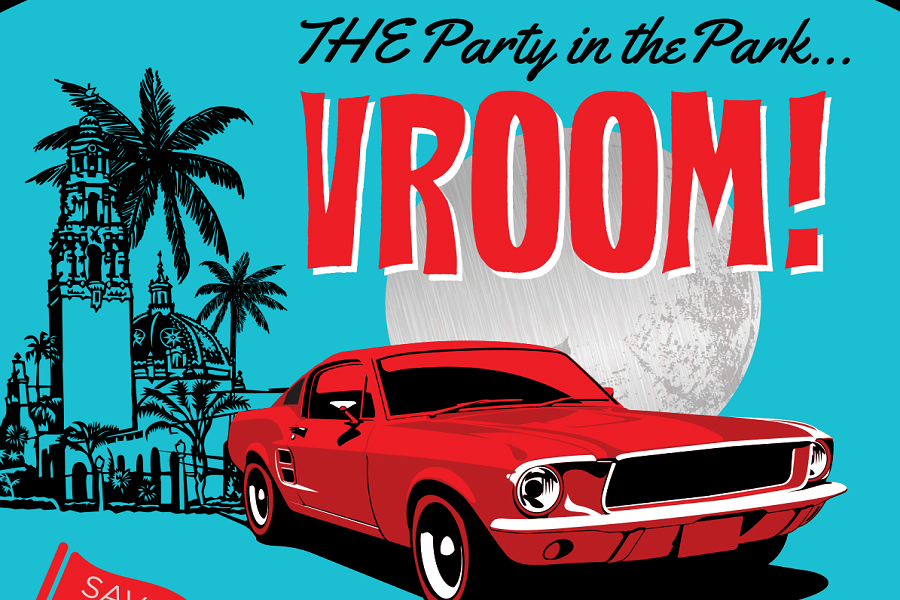 San Diego Automotive Museum Brings In The Party In The Park…VROOM!