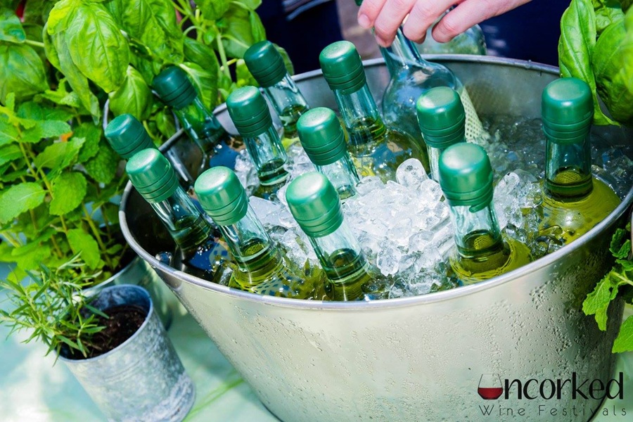 bucket of wine