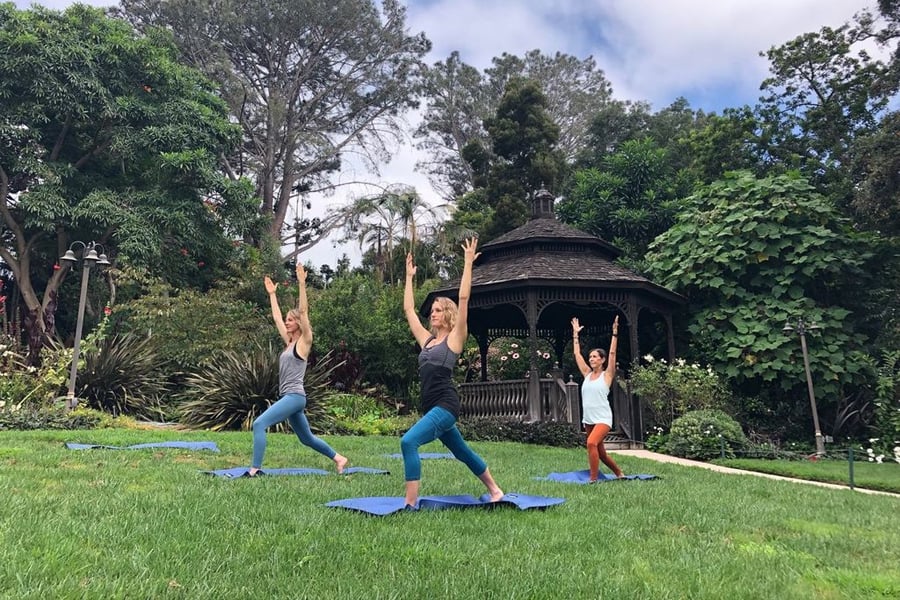 San Diego Botanic Garden Yoga