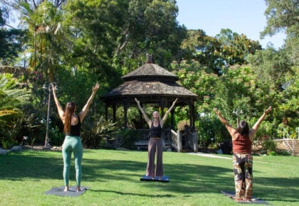 San Diego Botanic Garden Yoga