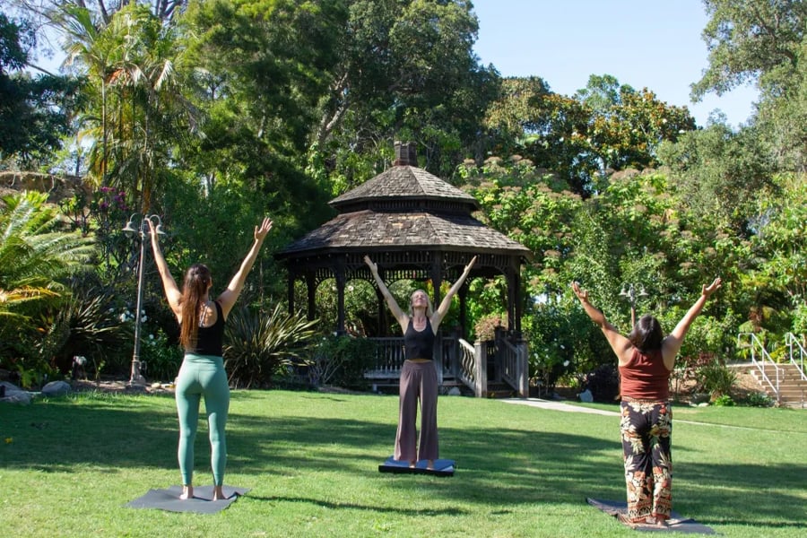 San Diego Botanic Garden Yoga