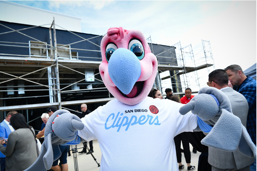 LA Clippers now as San Diego Clippers
