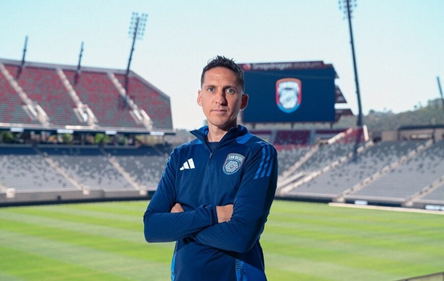 San Diego FC Head Coach Mikey Varas