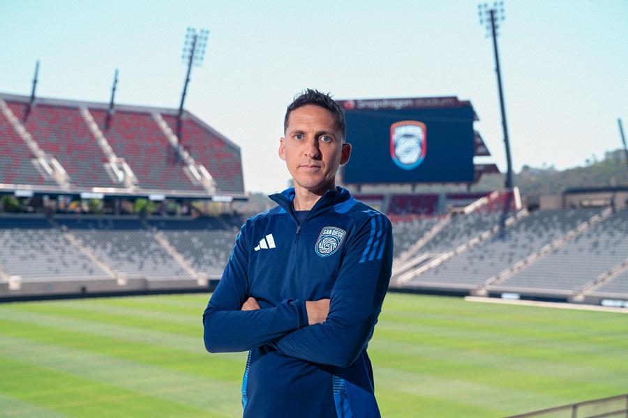 San Diego FC Head Coach Mikey Varas