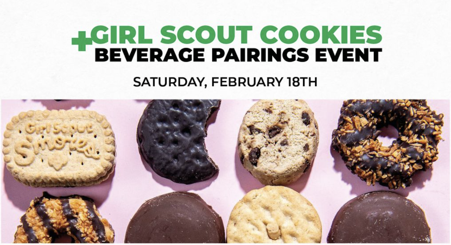 San Diego Businesses Host Girl Scout Cookies + Beverage Pairing Fundraiser