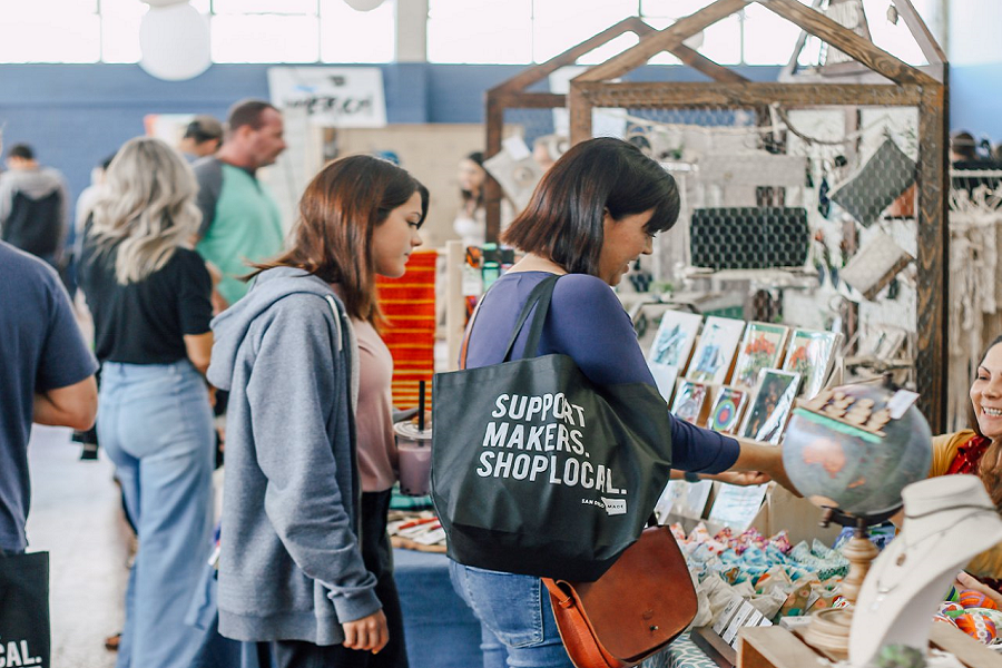 The Annual San Diego Made Holiday Market At JULEP Venue
