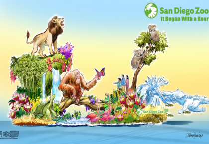 Rose Parade® San Diego Zoo Wildlife Alliance float