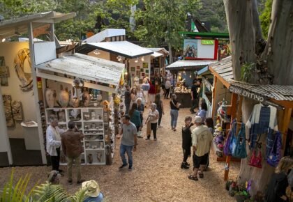 An Exciting Opening Night at the Sawdust Art Festival