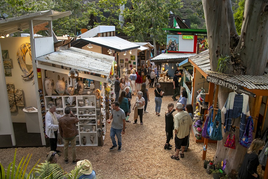 An Exciting Opening Night at the Sawdust Art Festival