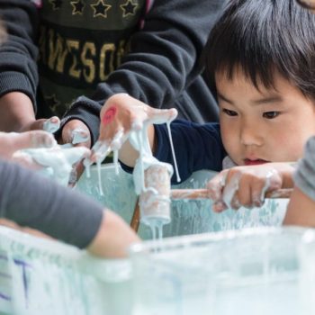 kids with experiments