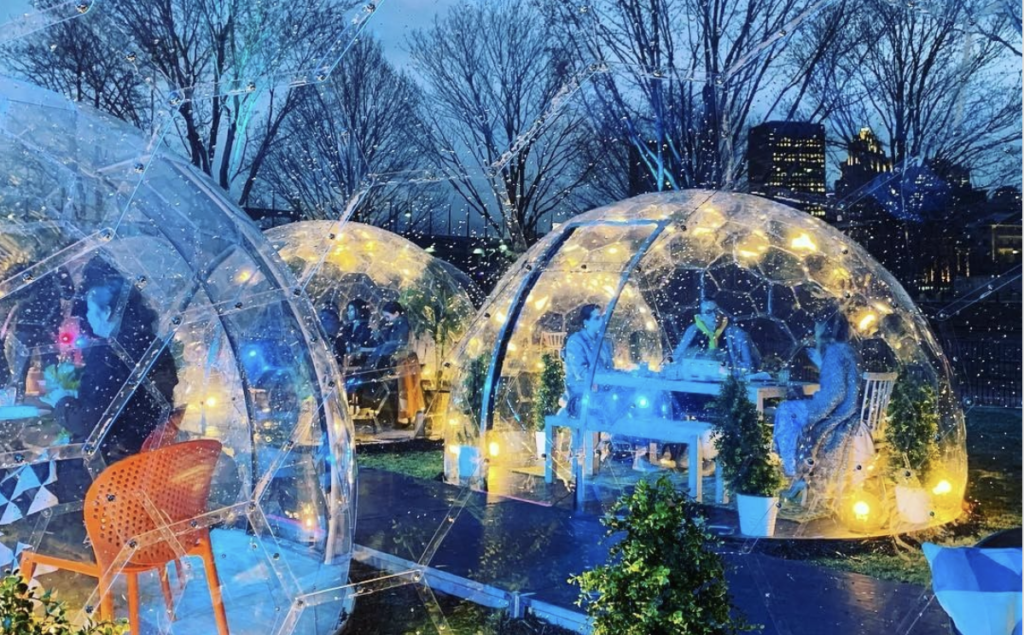 Eat Dinner In A Clear Geodesic Dome At San Diego's New Luxury Pop-Up ...