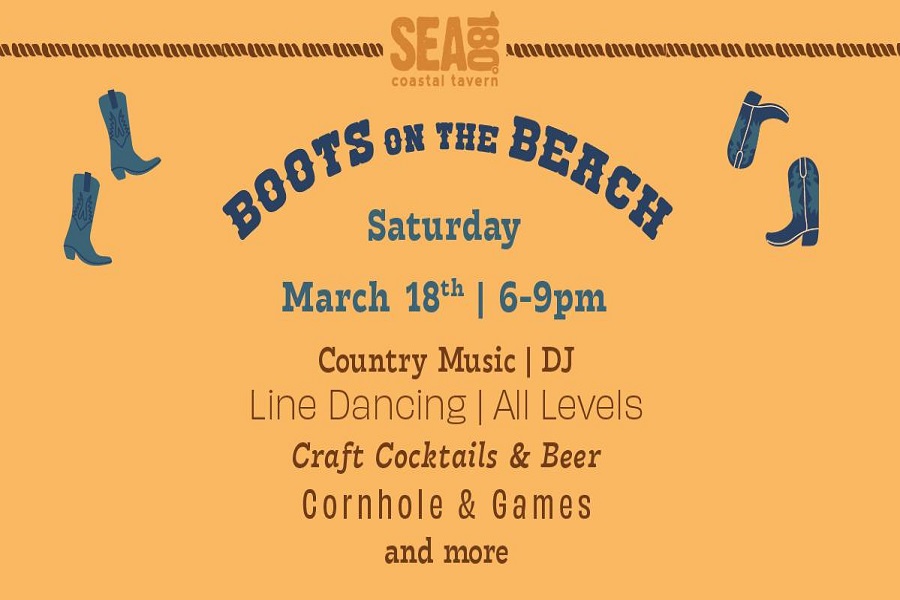 SEA180° Coastal Tavern Hosts First Boots On The Beach Party