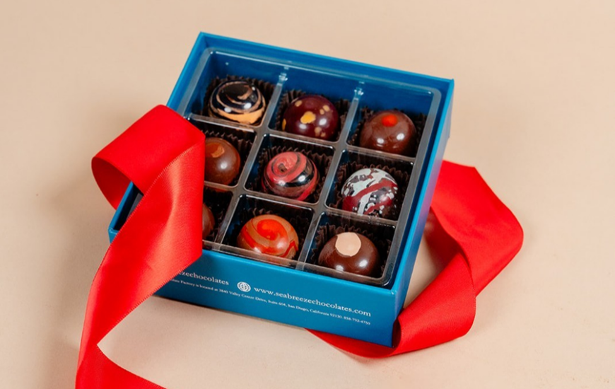 Chocolate of the Month Club by Seabreeze Craft Chocolates