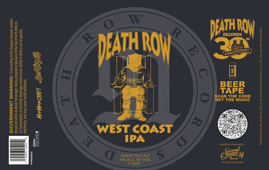 Second Chance Beer Company To Release Death Row West Coast IPA Friday