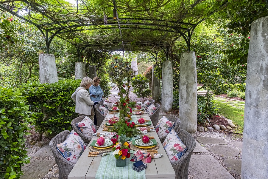 Tabletop Designs at the Secret Garden Tour of La Jolla