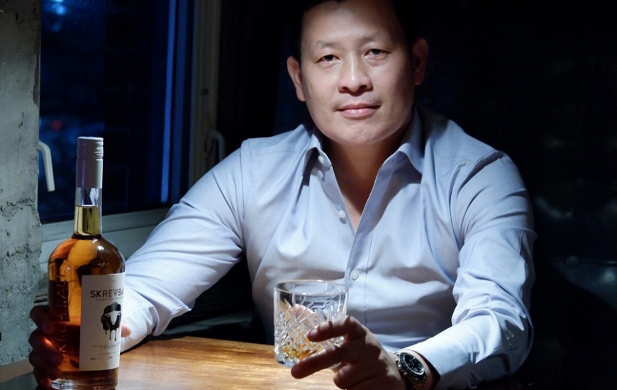 Skrewball Whiskey founder Steven Yeng