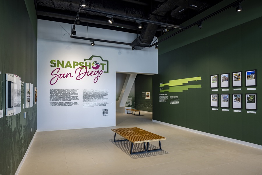 Snapshots of San Diego exhibit
