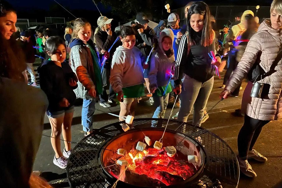 Campfires and costumes at Lions Tigers & Bears