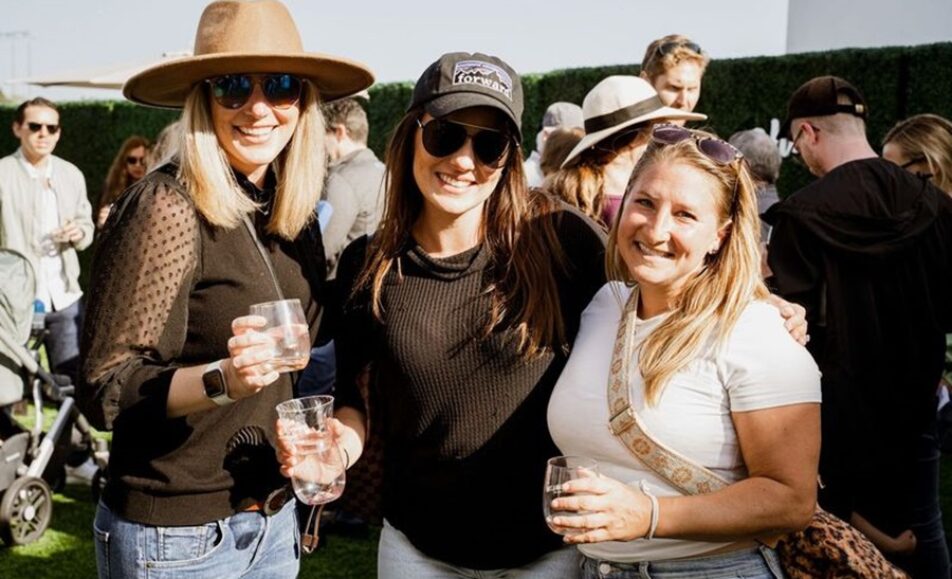 spring art and wine walk