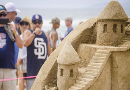 Witness San Diego Sculptors Battle It Out At The 2022 Sun & Sea Festival Sandcastle Competition