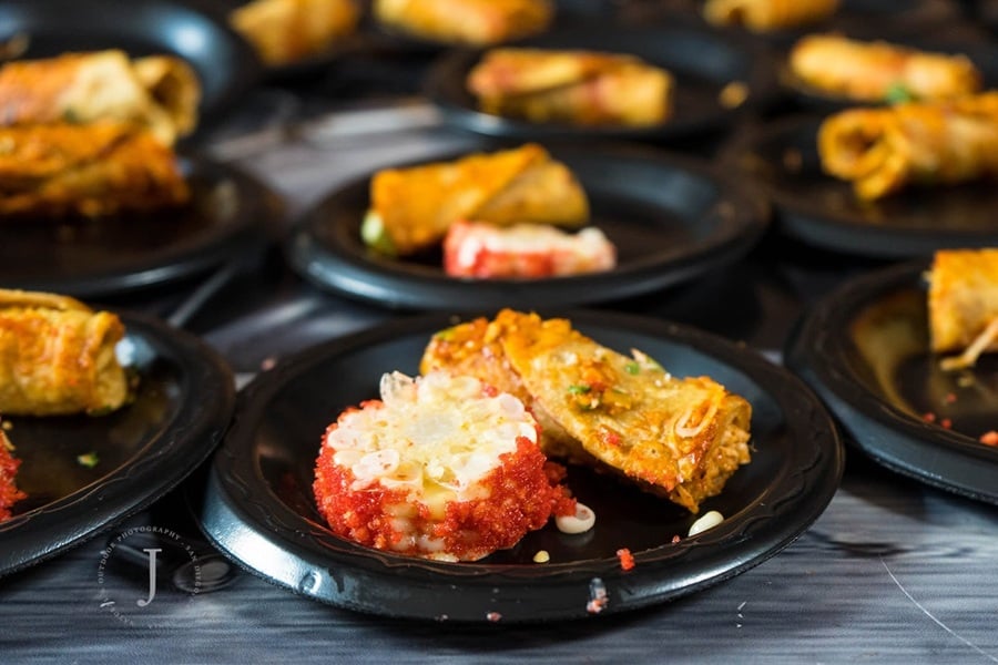 Signature bites served during Taste of Gaslamp