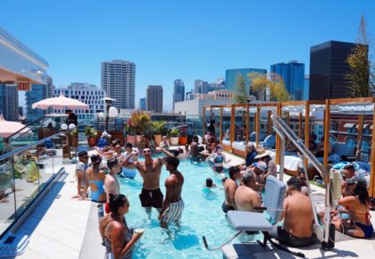 Poolside Saturdays at Techo Beso