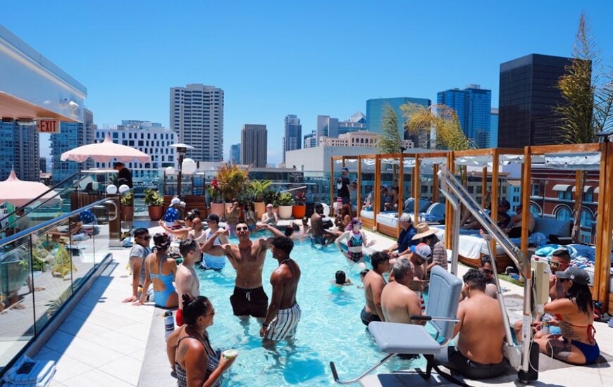 Poolside Saturdays at Techo Beso