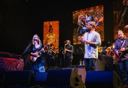 Tedeschi Trucks Band performing live on stage