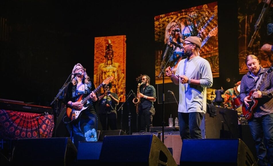 Tedeschi Trucks Band performing live on stage