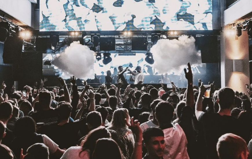 The dance floor at Bloom - one of the best nightclubs in San Diego Gaslamp.