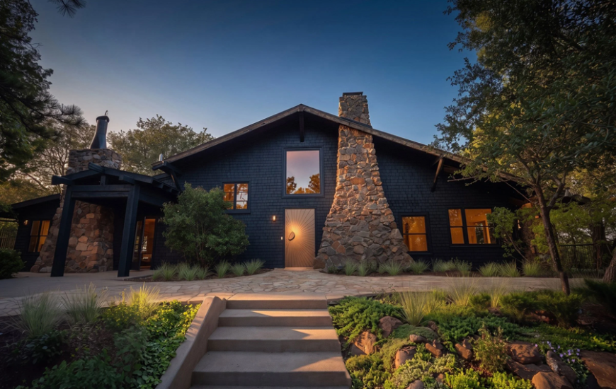 The Dempsey's reimagined lodge exterior in Pine Hills