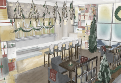 Over The Top Holiday Lounge Debuting At Grand Hyatt San Diego November 25