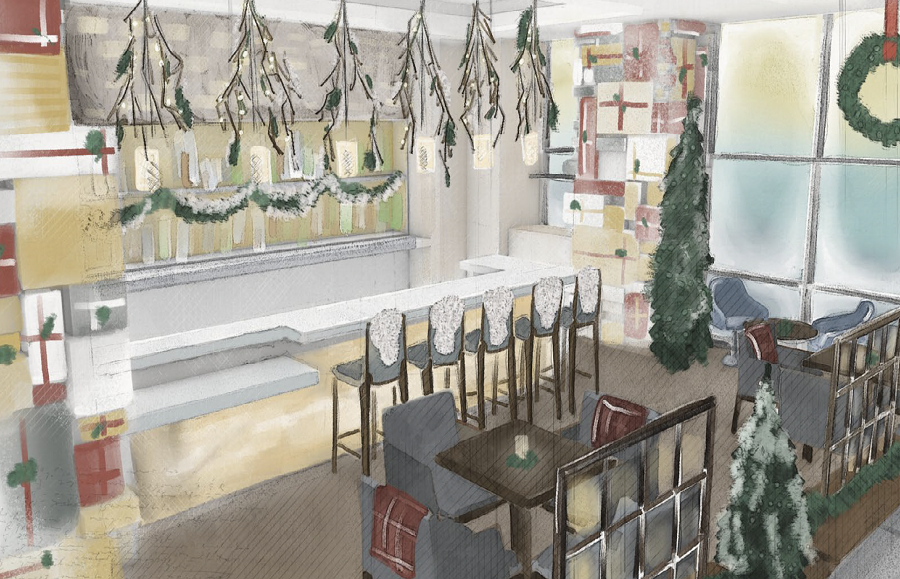 Over The Top Holiday Lounge Debuting At Grand Hyatt San Diego November 25