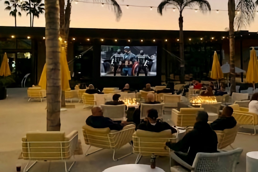Town & Country Resort Hosts Flicks & Sips Featuring Halloween Movies + Spooky Cocktails
