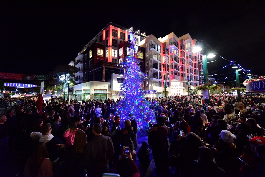 Tree Lighting and Christmas Village