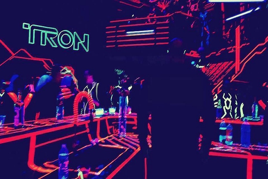 The "New" Tron Themed 80s New Wave Dance Party