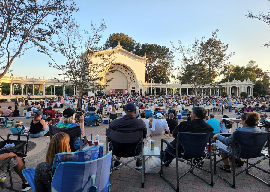 Balboa Park’s Twilight in the Park Concert