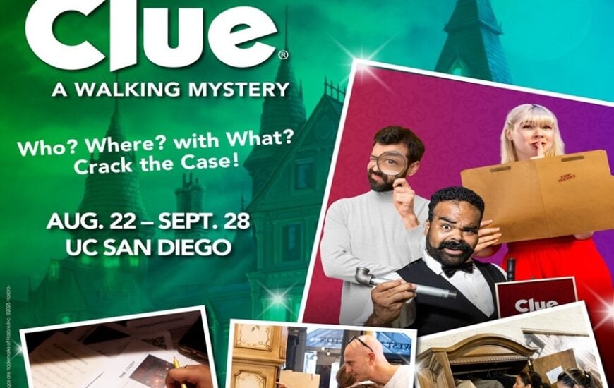 CLUE: A Walking Mystery at UC San Diego