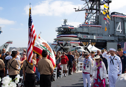 Pearl Harbor Remembrance Day Happening At USS Midway