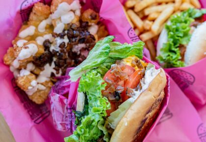 Tacotarian Plant-Based Burger, Underground Burgers