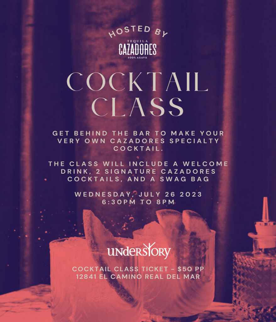 Cazadores Cocktail Making Class at Understory