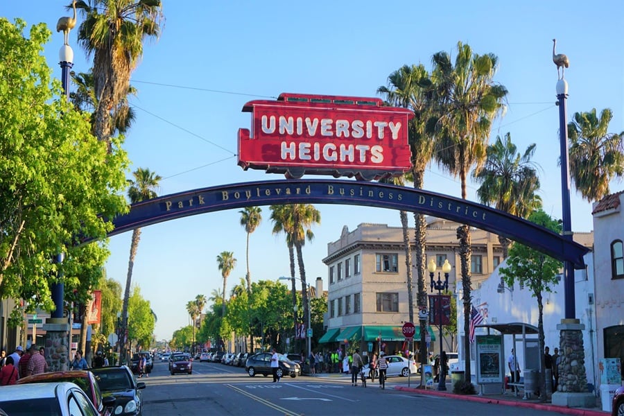 University Heights Community-Wide Garage Sale annual neighborhood event San Diego