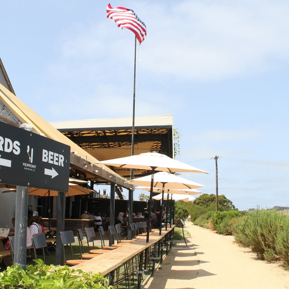 Viewpoint Brewing outdoor patio