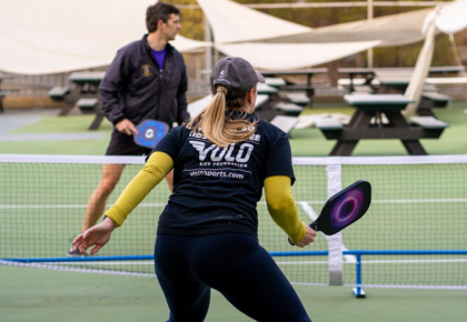Volo Sports Pickleball event at Cardiff Farmer's Market