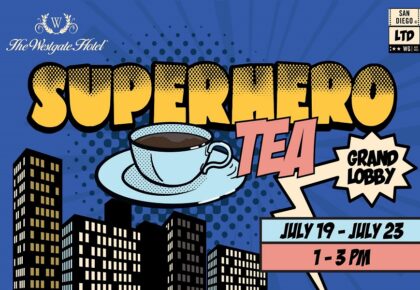 Fly Into The Westgate Hotel For Some Superhero Tea