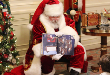 Santa's Story Time Tea At Westgate Hotel