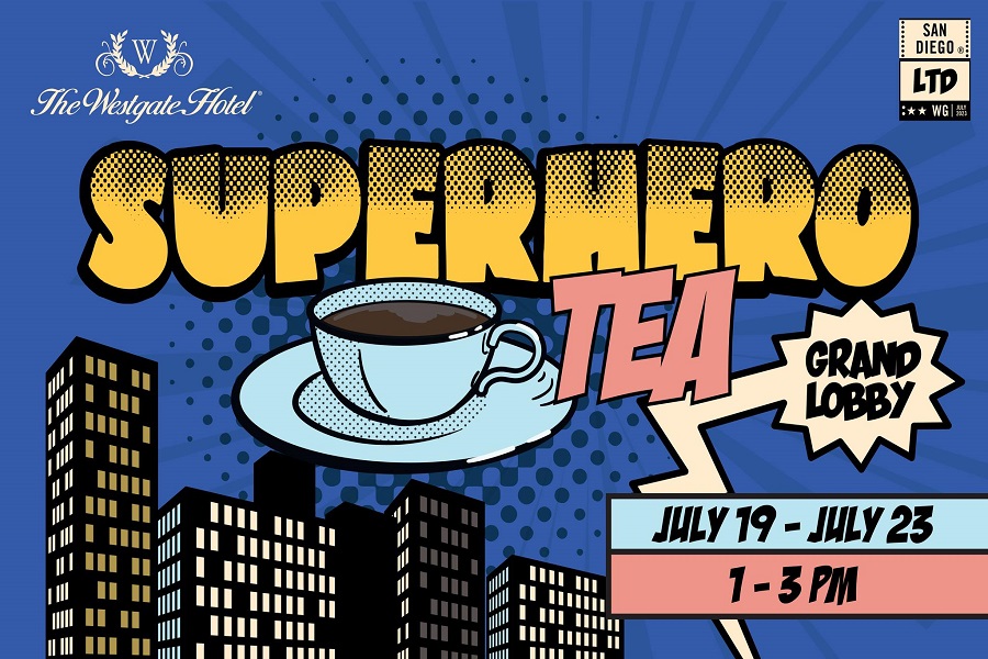 Fly Into The Westgate Hotel For Some Superhero Tea