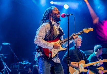 Ziggy Marley performing live on the Brightside Tour 2026 in San Diego